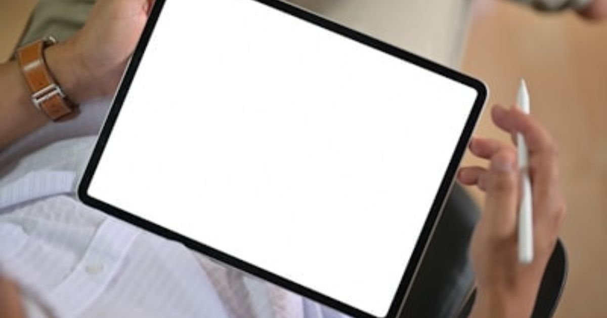 iPad Air White Spot Mystery