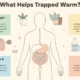 what helps trapped wind